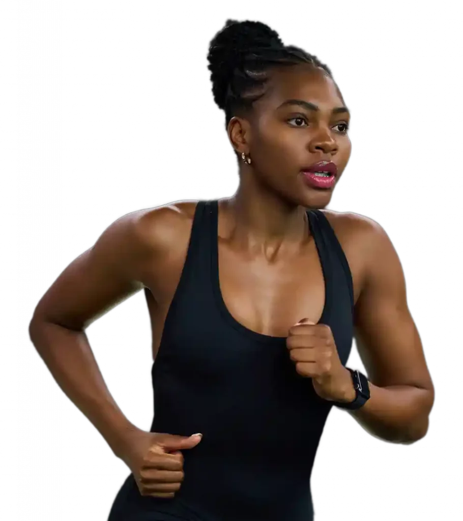 Rozzie Kinyua - The best female personal trainer in dubai