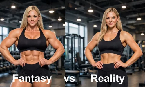 Personal Trainer Rozzie Kinyua explaining the benefits of weight lifting for women in Dubai.