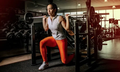 Personal trainer coaching beginner functional strength movements in Dubai