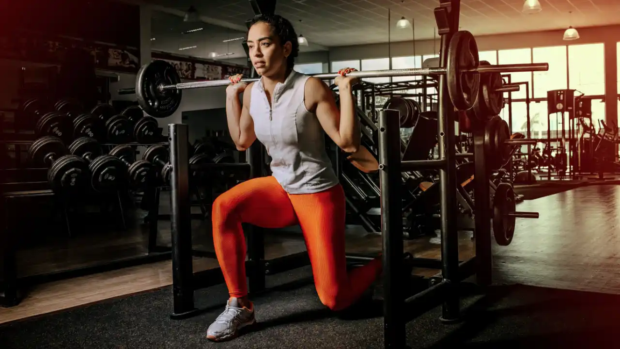 Personal trainer coaching beginner functional strength movements in Dubai